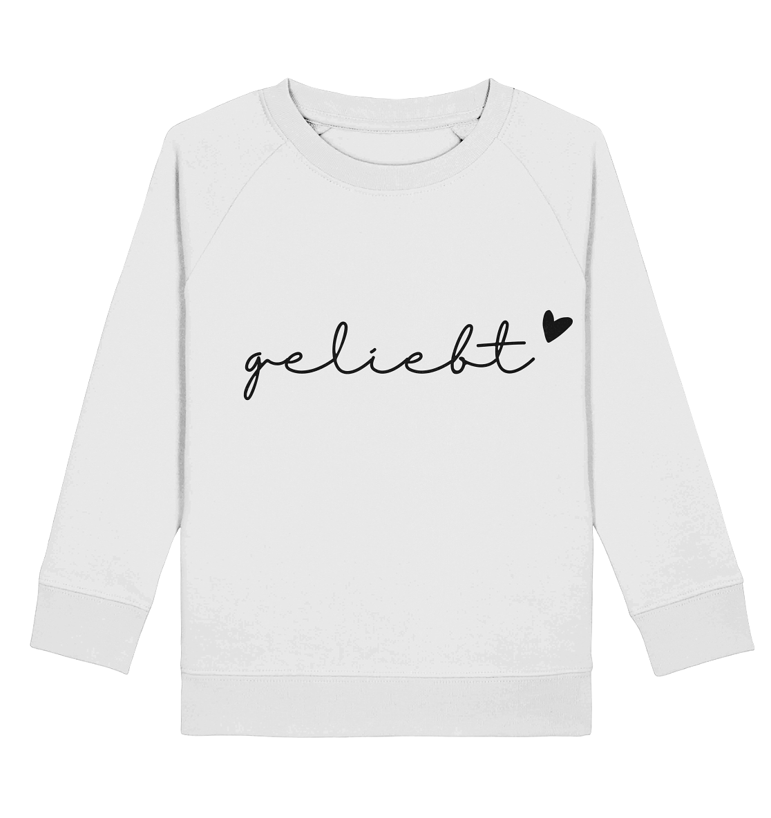 geliebt - Kids Basic Sweatshirt - wertvoll und geliebt 