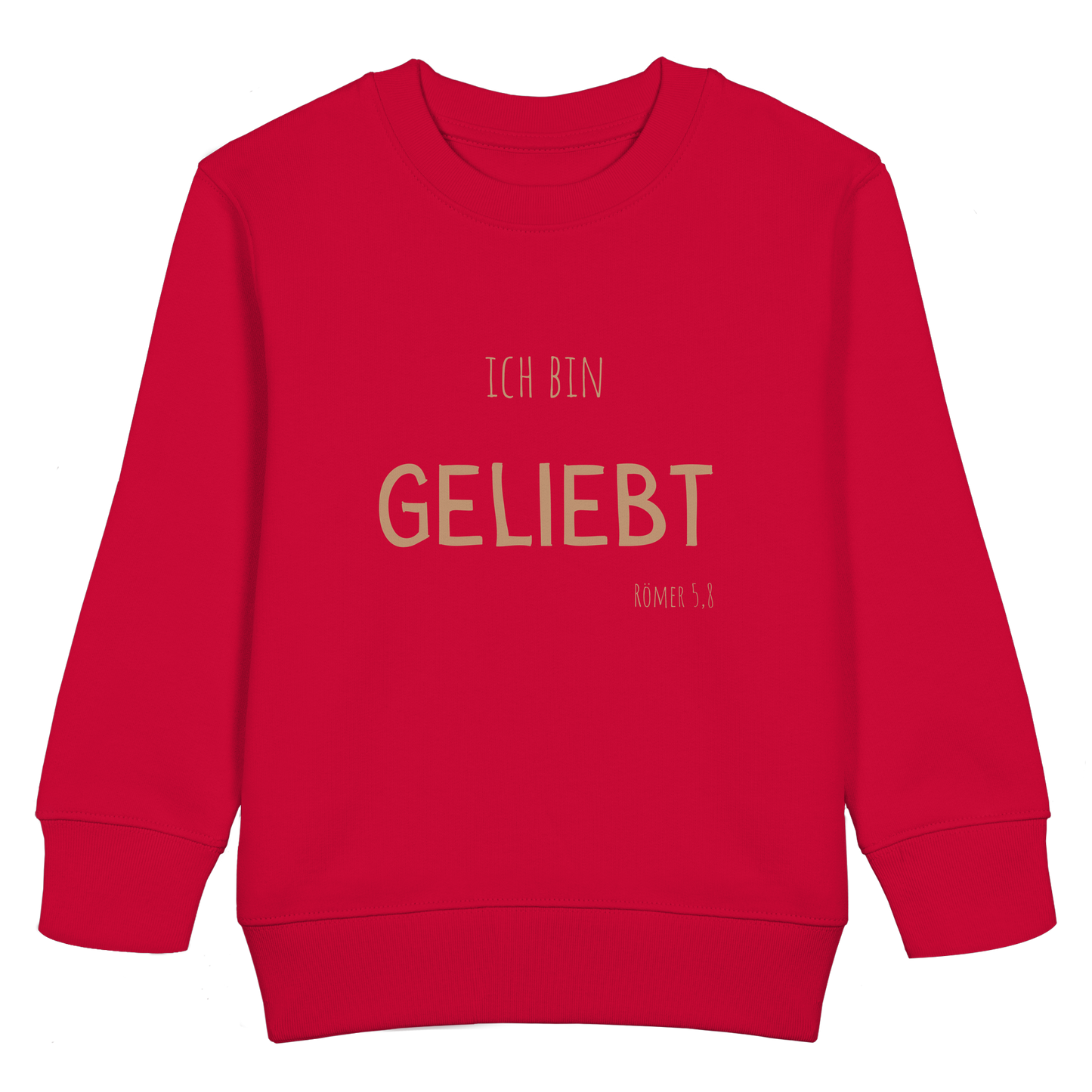 Geliebt - Kids Basic Sweatshirt - wertvoll und geliebt 
