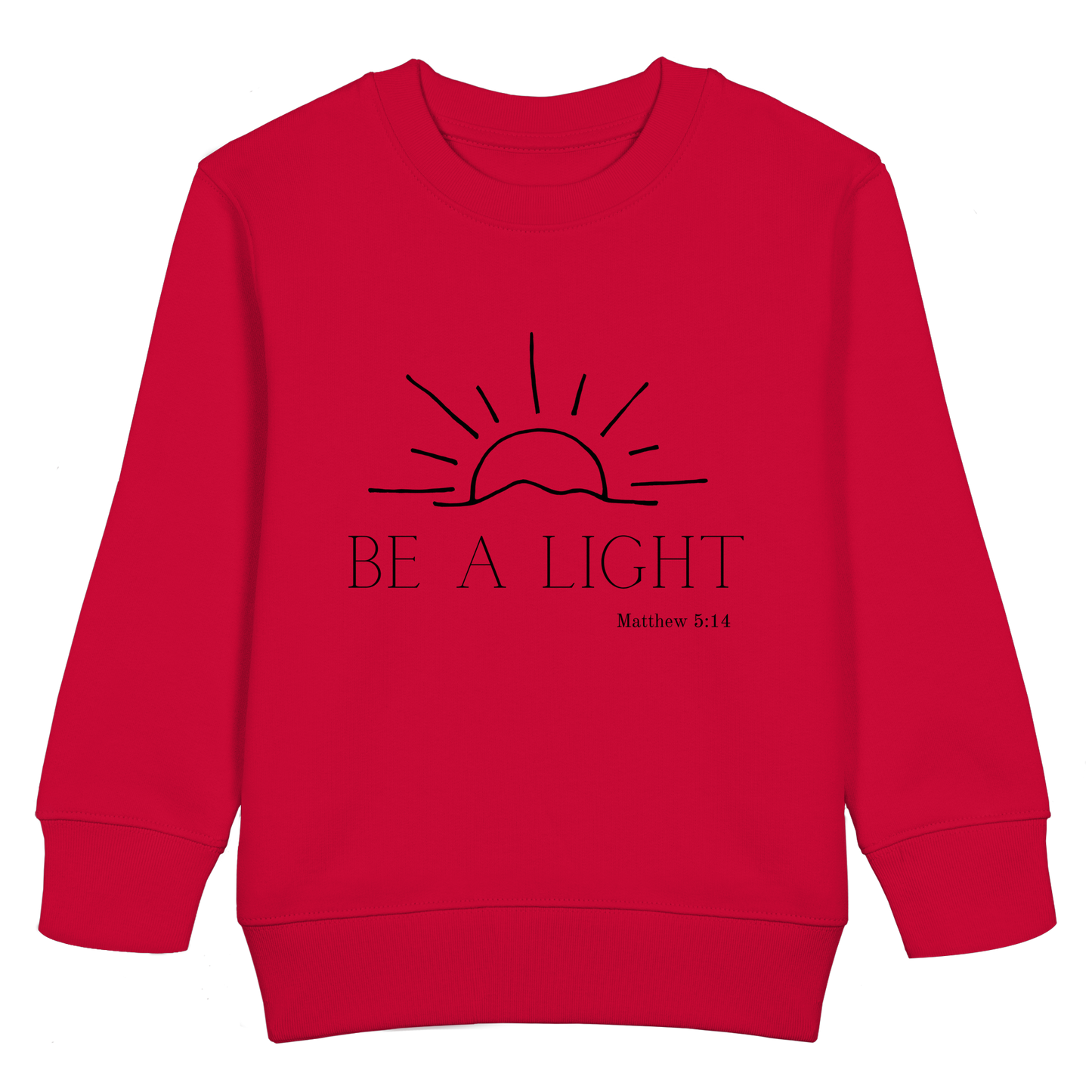 Be a light - Kids Basic Sweatshirt - wertvoll und geliebt 