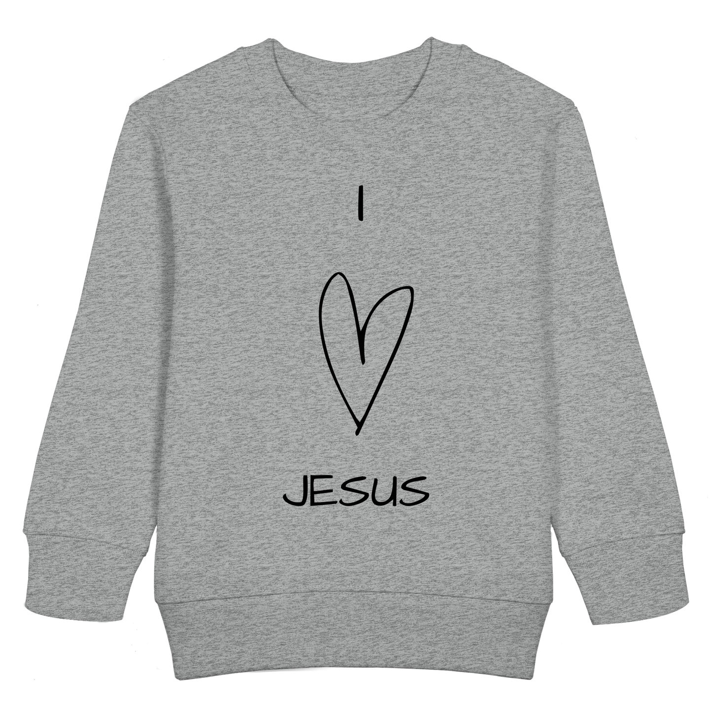 I love Jesus - Kids Basic Sweatshirt - wertvoll und geliebt 