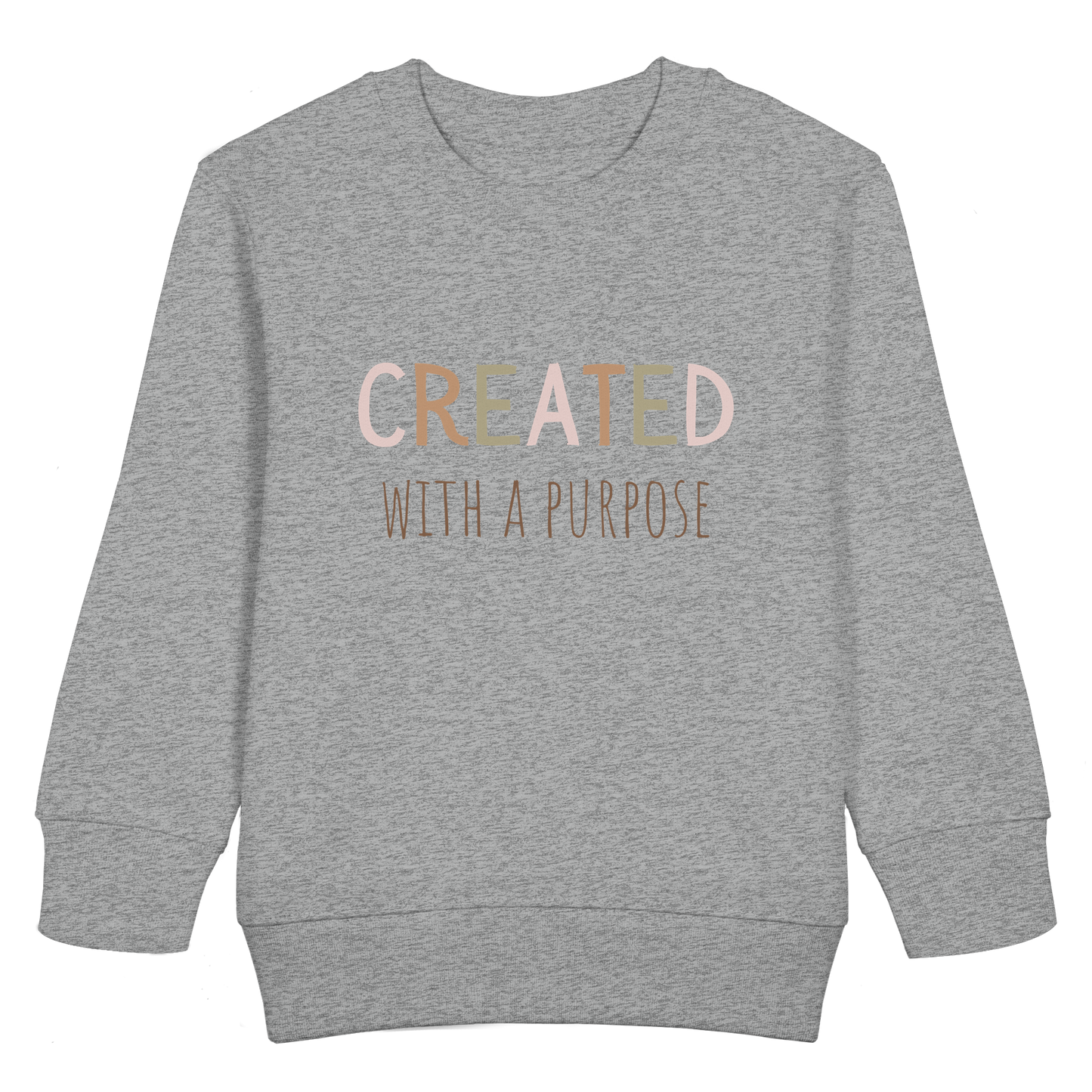 Created - Kids Basic Sweatshirt - wertvoll und geliebt 
