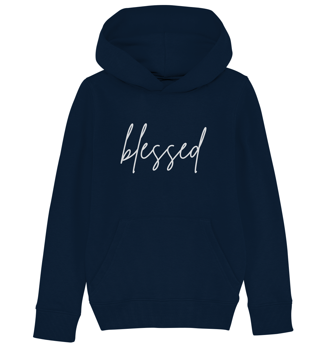 blessed - Kids Organic Hoodie - wertvoll und geliebt 