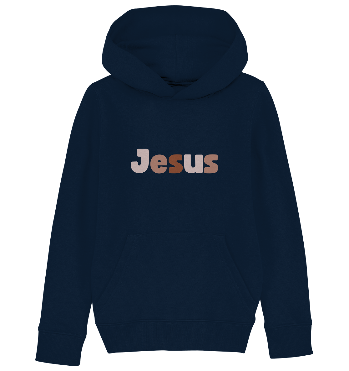 Jesus - Kids Organic Hoodie - wertvoll und geliebt 