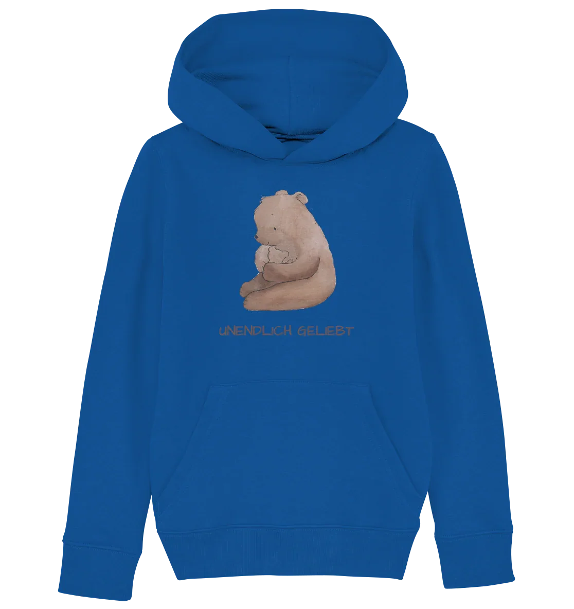 Unendlich geliebt - Kids Organic Hoodie - wertvoll und geliebt 
