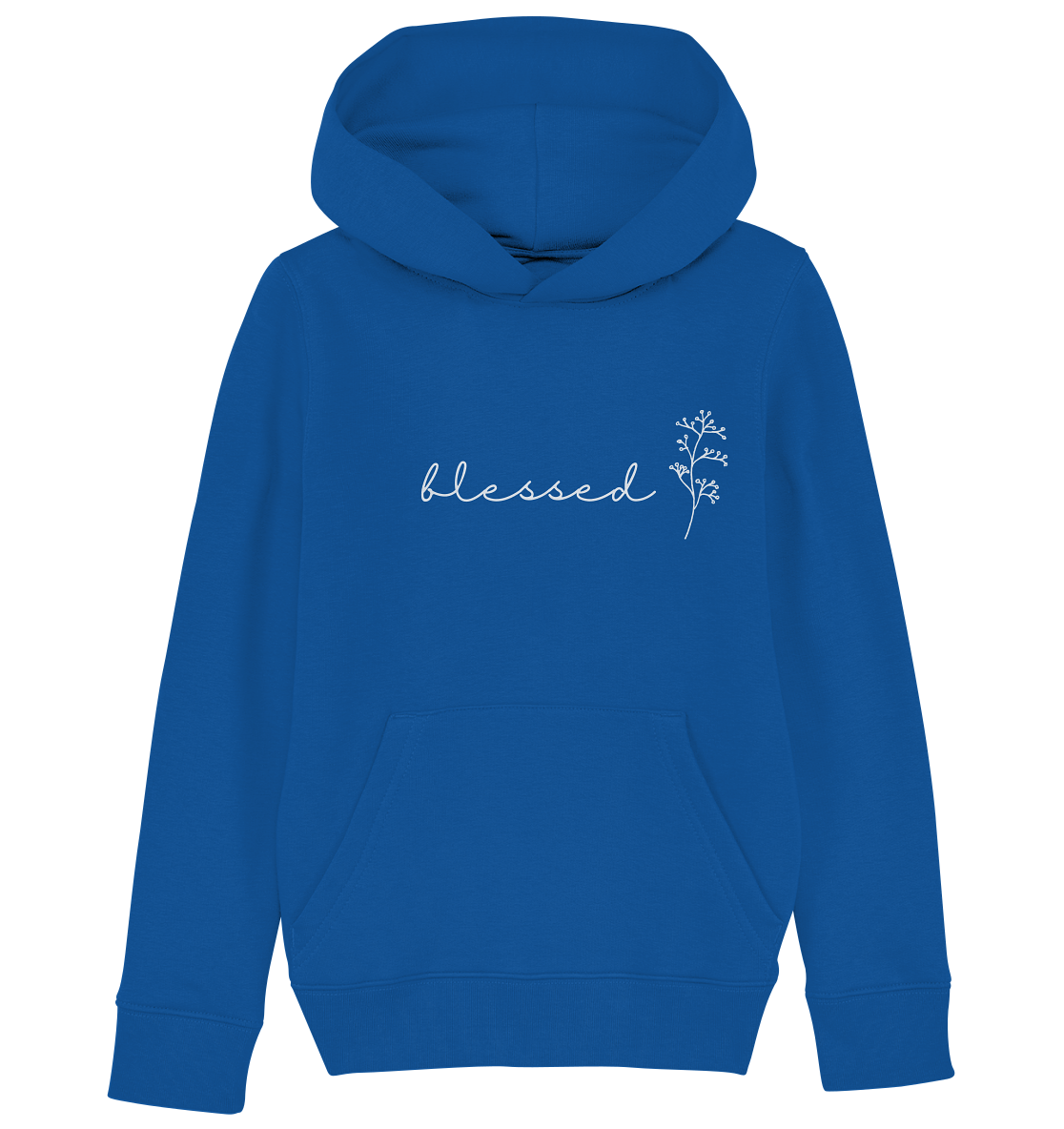 blessed - Kids Organic Hoodie - wertvoll und geliebt 