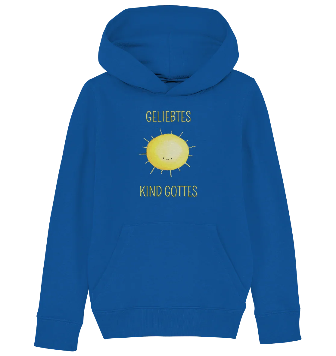 Geliebtes Kind Gottes - Kids Organic Hoodie - wertvoll und geliebt 