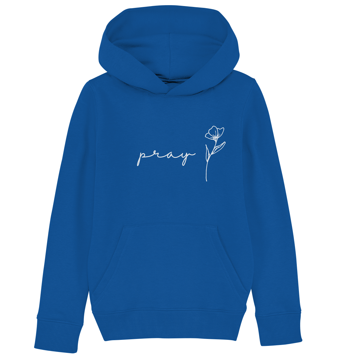 Pray - Kids Organic Hoodie - wertvoll und geliebt 