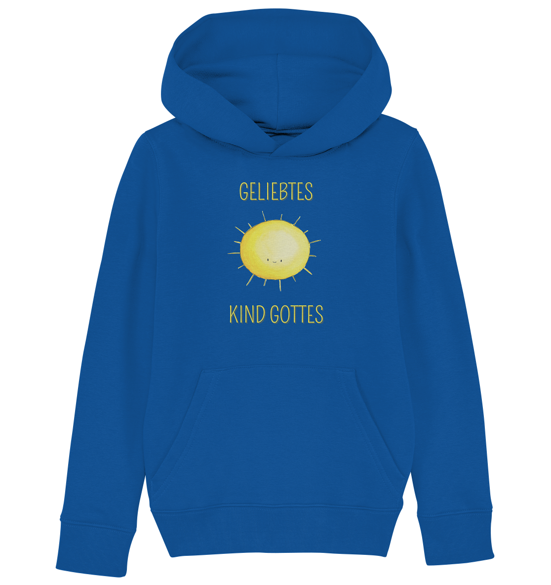 Geliebtes Kind Gottes - Kids Organic Hoodie - wertvoll und geliebt 