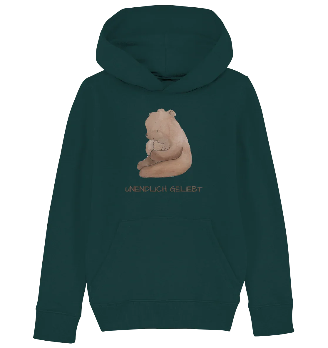 Unendlich geliebt - Kids Organic Hoodie - wertvoll und geliebt 