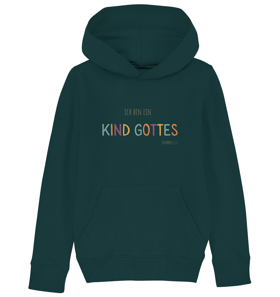 Kind Gottes - Kids Organic Hoodie - wertvoll und geliebt 