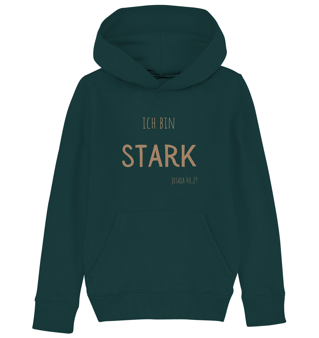 Stark - Kids Organic Hoodie - wertvoll und geliebt 