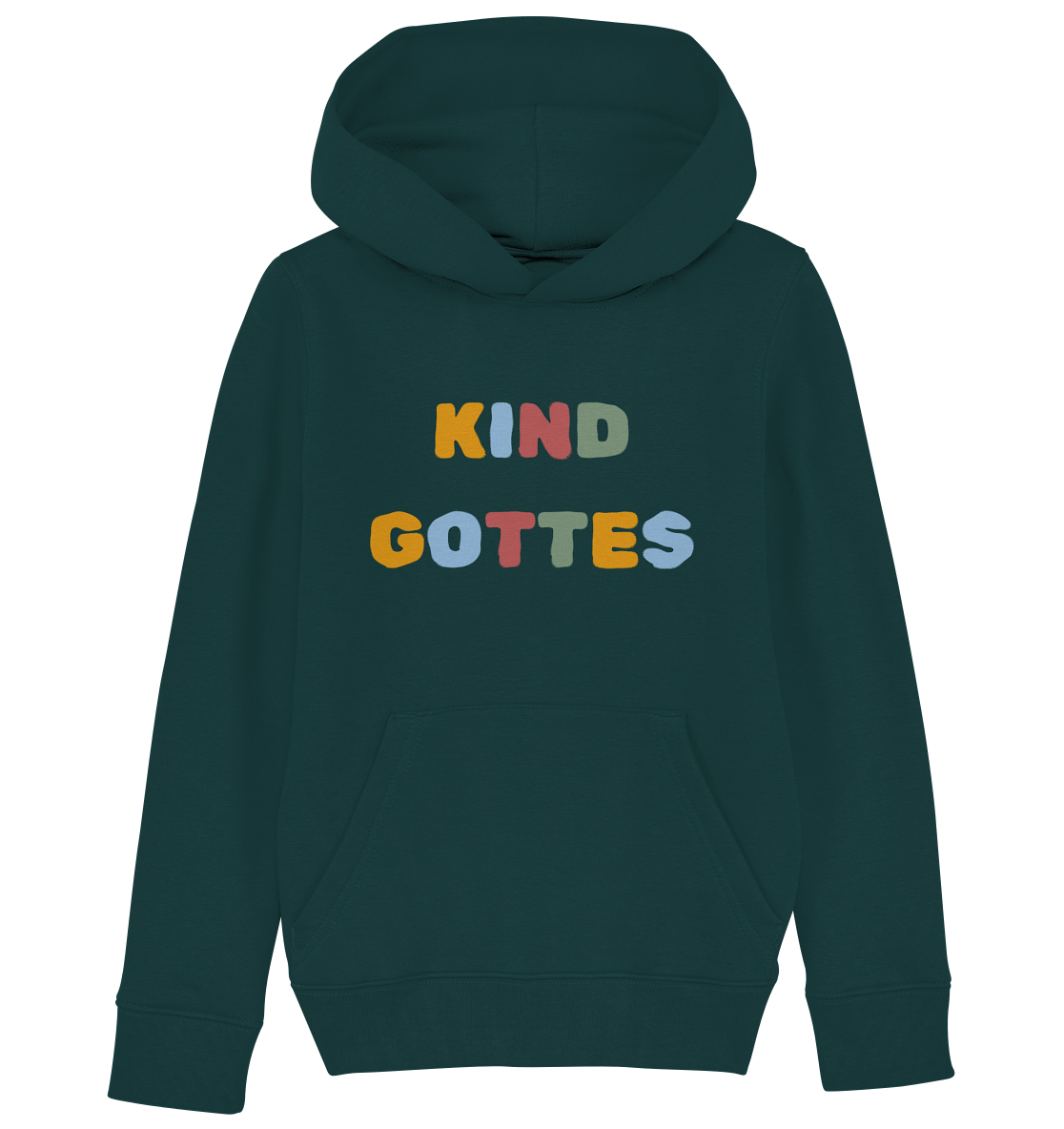 Kind Gottes - Kids Organic Hoodie - wertvoll und geliebt 