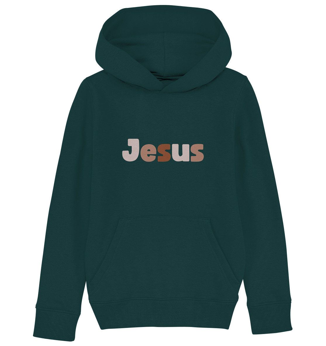 Jesus - Kids Organic Hoodie - wertvoll und geliebt 