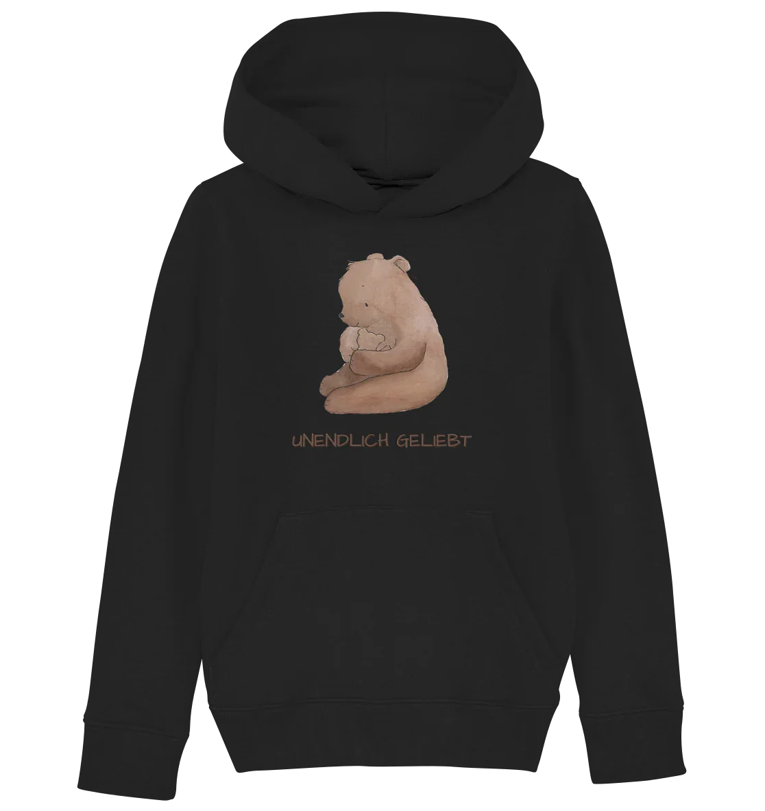 Unendlich geliebt - Kids Organic Hoodie - wertvoll und geliebt 