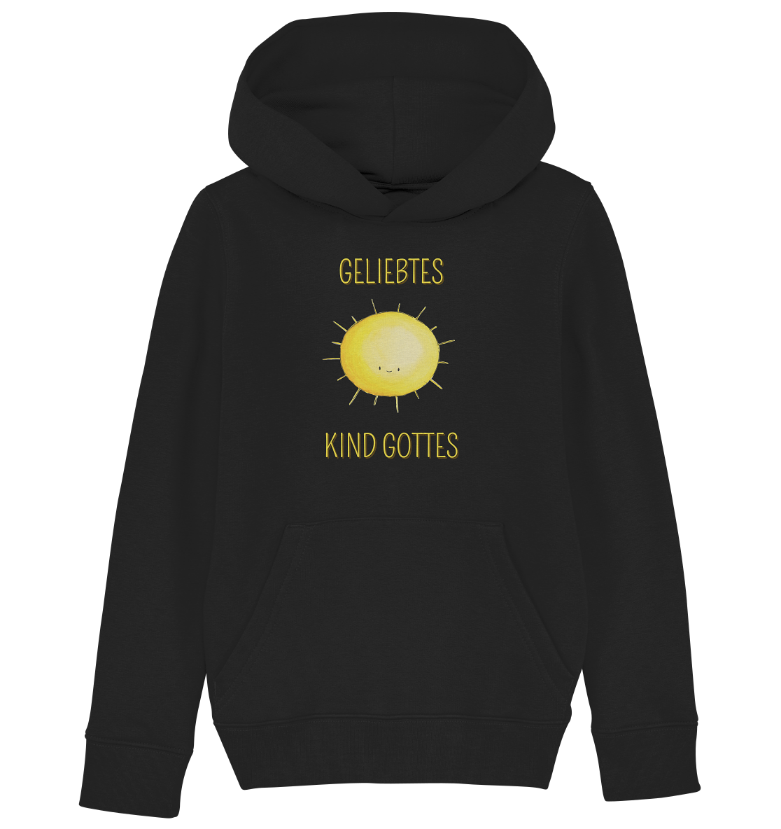 Geliebtes Kind Gottes - Kids Organic Hoodie - wertvoll und geliebt 