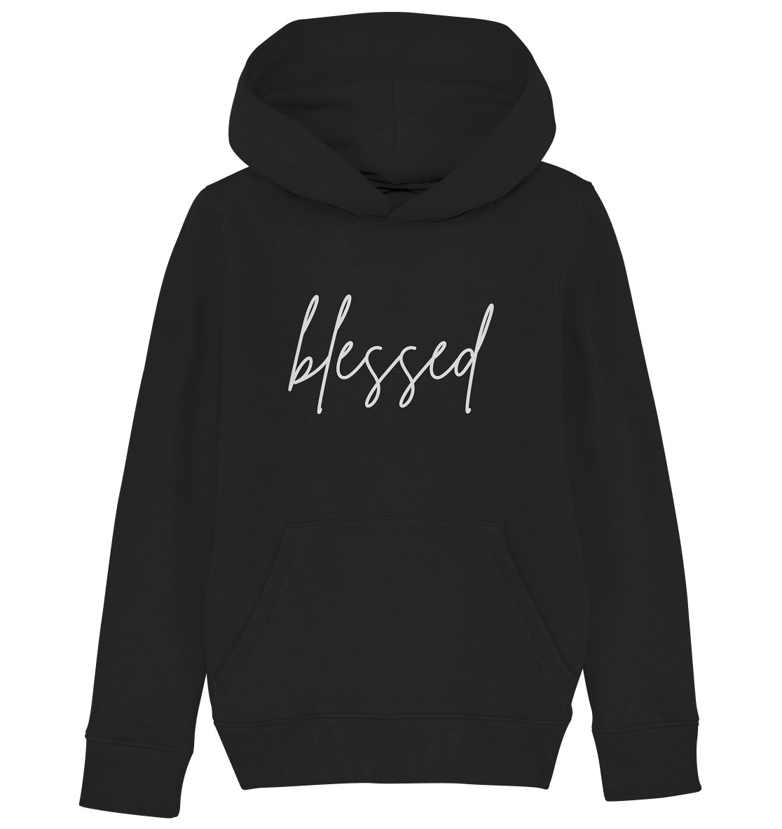 blessed - Kids Organic Hoodie - wertvoll und geliebt 