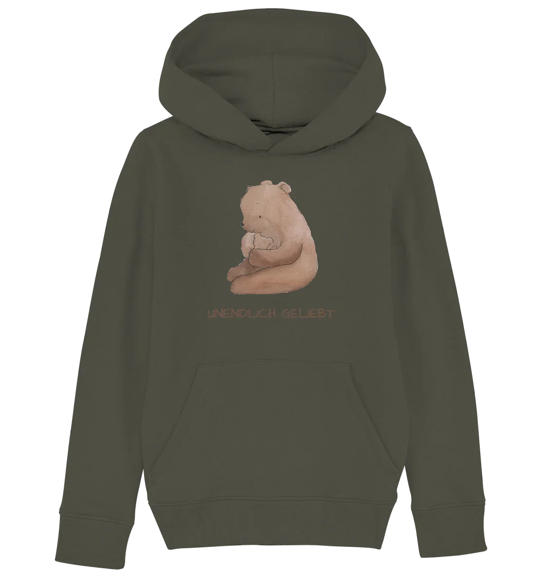 Unendlich geliebt - Kids Organic Hoodie - wertvoll und geliebt 