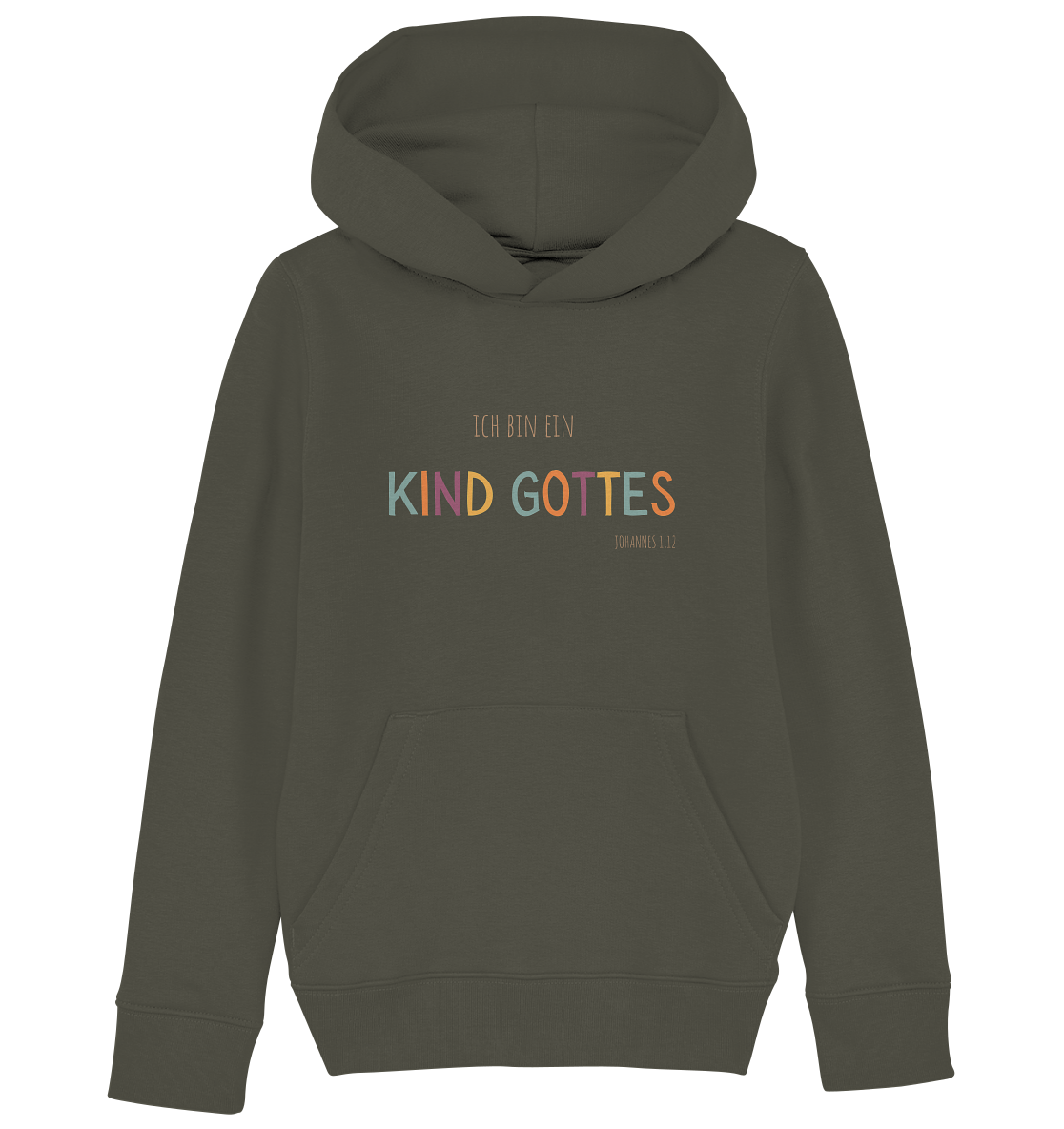 Kind Gottes - Kids Organic Hoodie - wertvoll und geliebt 