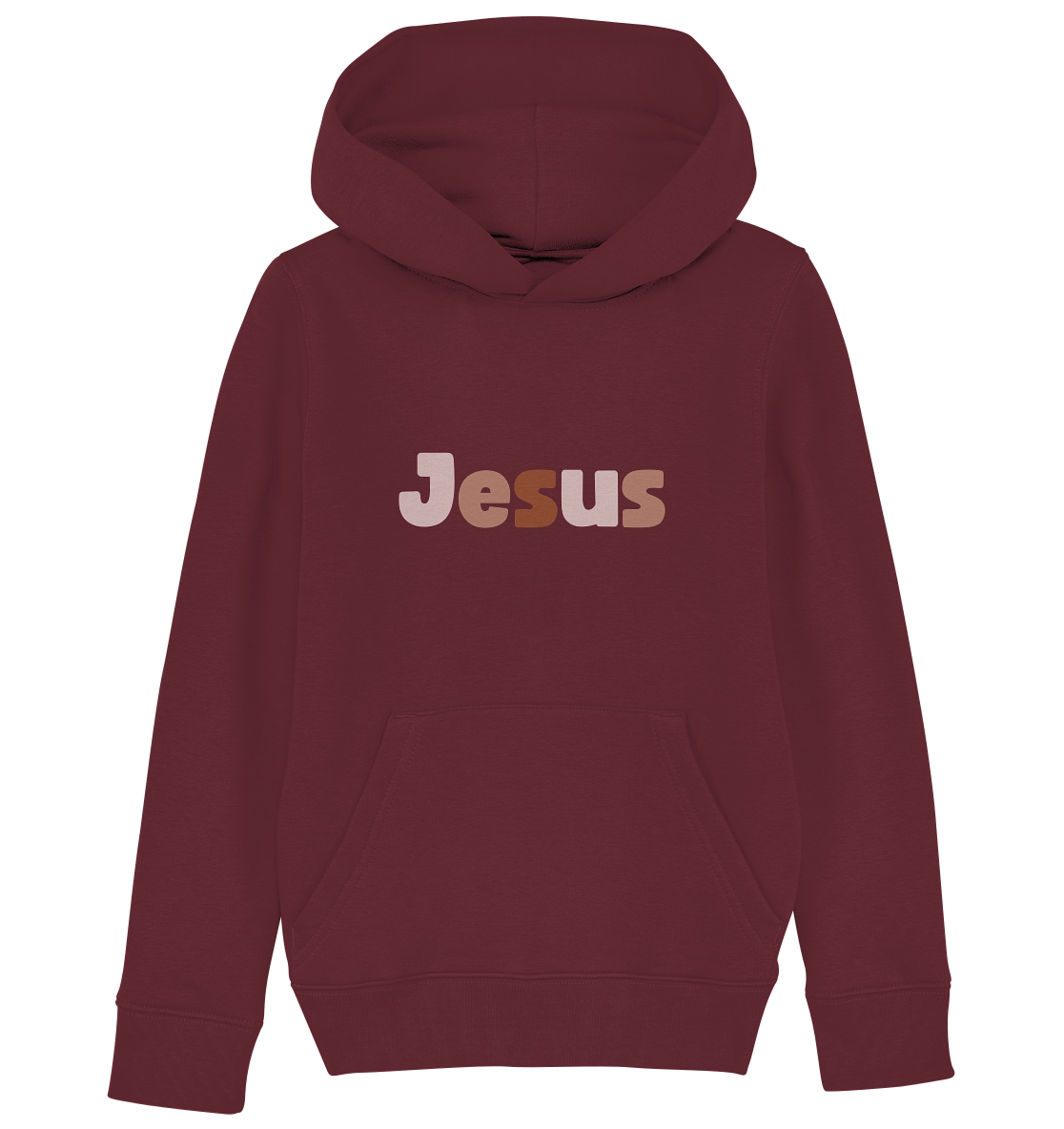 Jesus - Kids Organic Hoodie - wertvoll und geliebt 