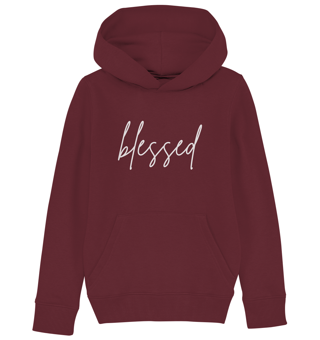 blessed - Kids Organic Hoodie - wertvoll und geliebt 
