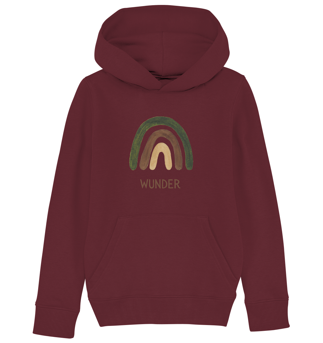 Wunder - Kids Organic Hoodie - wertvoll und geliebt 