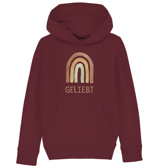 Geliebt Jungs - Kids Organic Hoodie - wertvoll und geliebt 