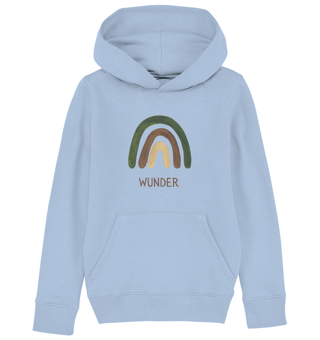 Wunder - Kids Organic Hoodie - wertvoll und geliebt 
