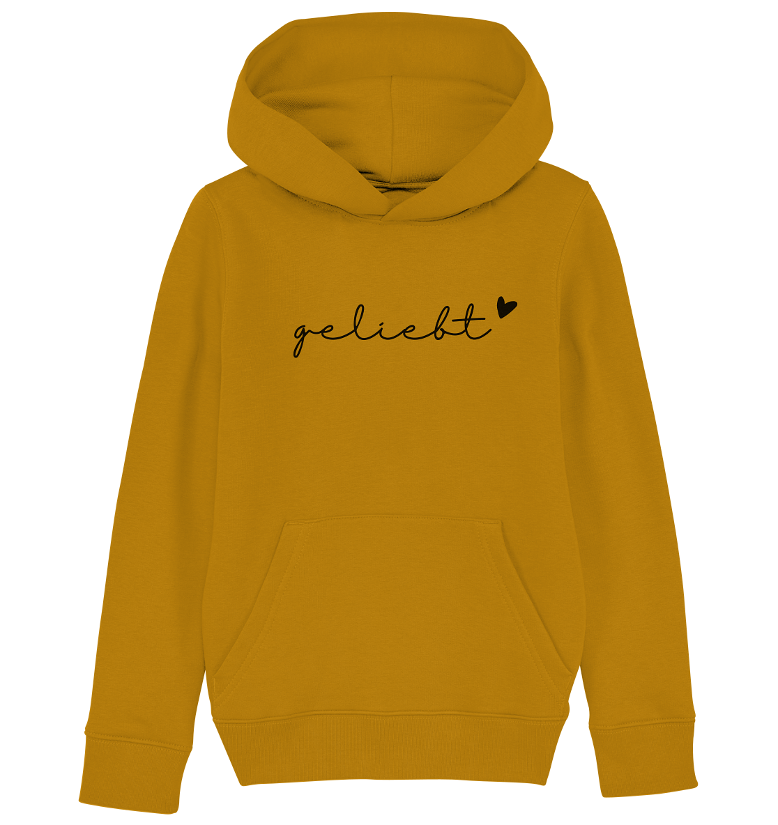 geliebt - Kids Organic Hoodie - wertvoll und geliebt 