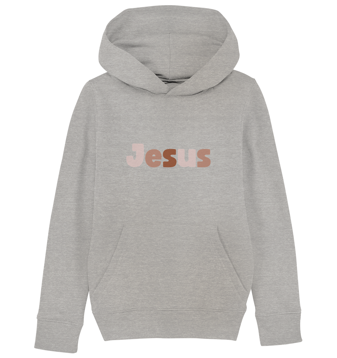 Jesus - Kids Organic Hoodie - wertvoll und geliebt 