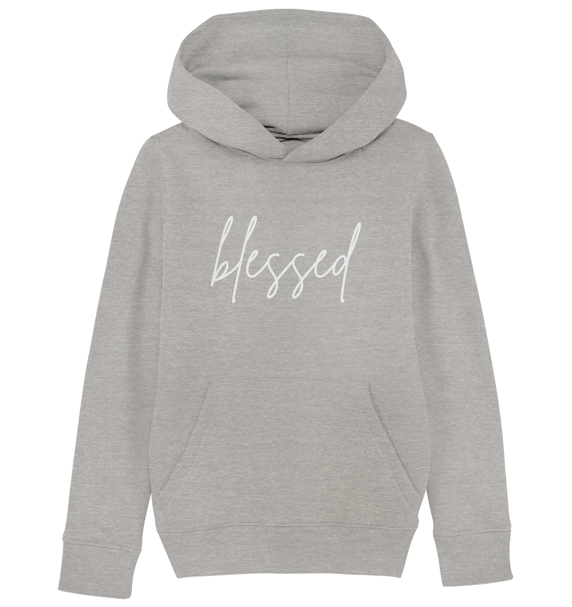 blessed - Kids Organic Hoodie - wertvoll und geliebt 