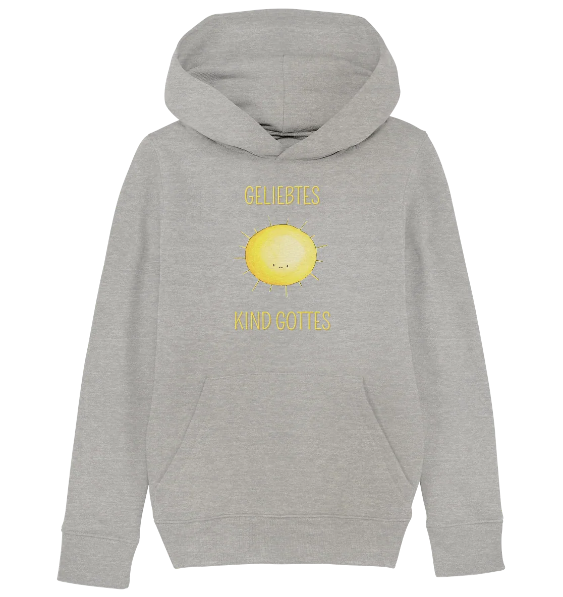 Geliebtes Kind Gottes - Kids Organic Hoodie - wertvoll und geliebt 