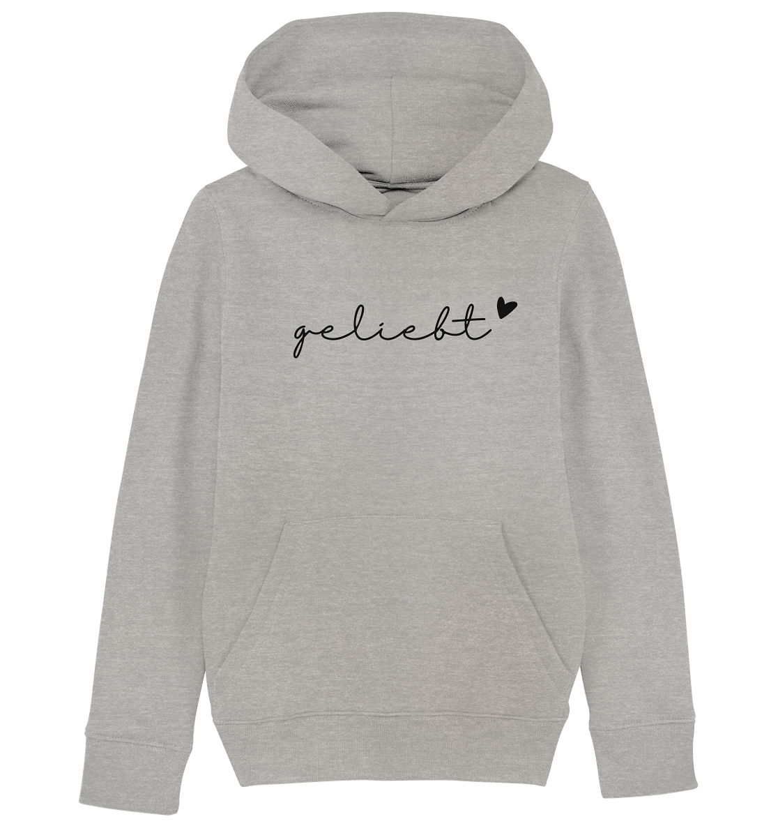 geliebt - Kids Organic Hoodie - wertvoll und geliebt 