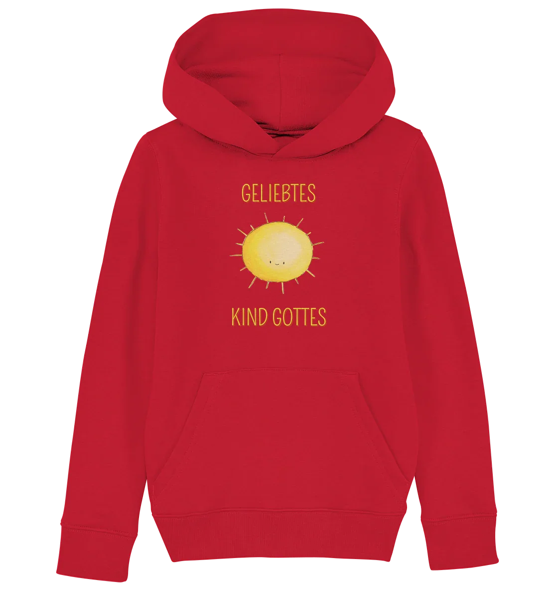 Geliebtes Kind Gottes - Kids Organic Hoodie - wertvoll und geliebt 