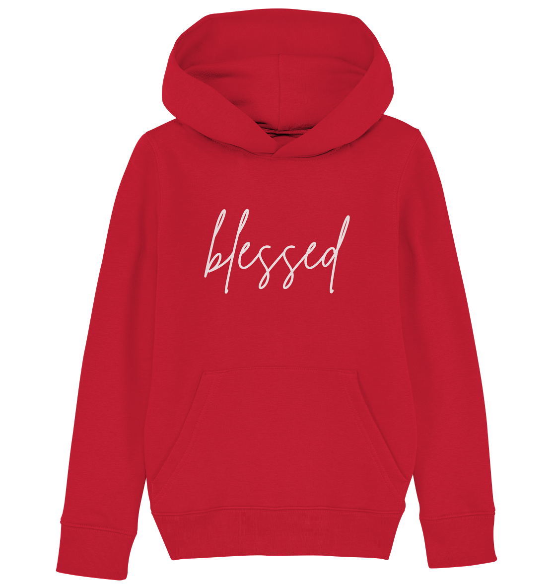 blessed - Kids Organic Hoodie - wertvoll und geliebt 