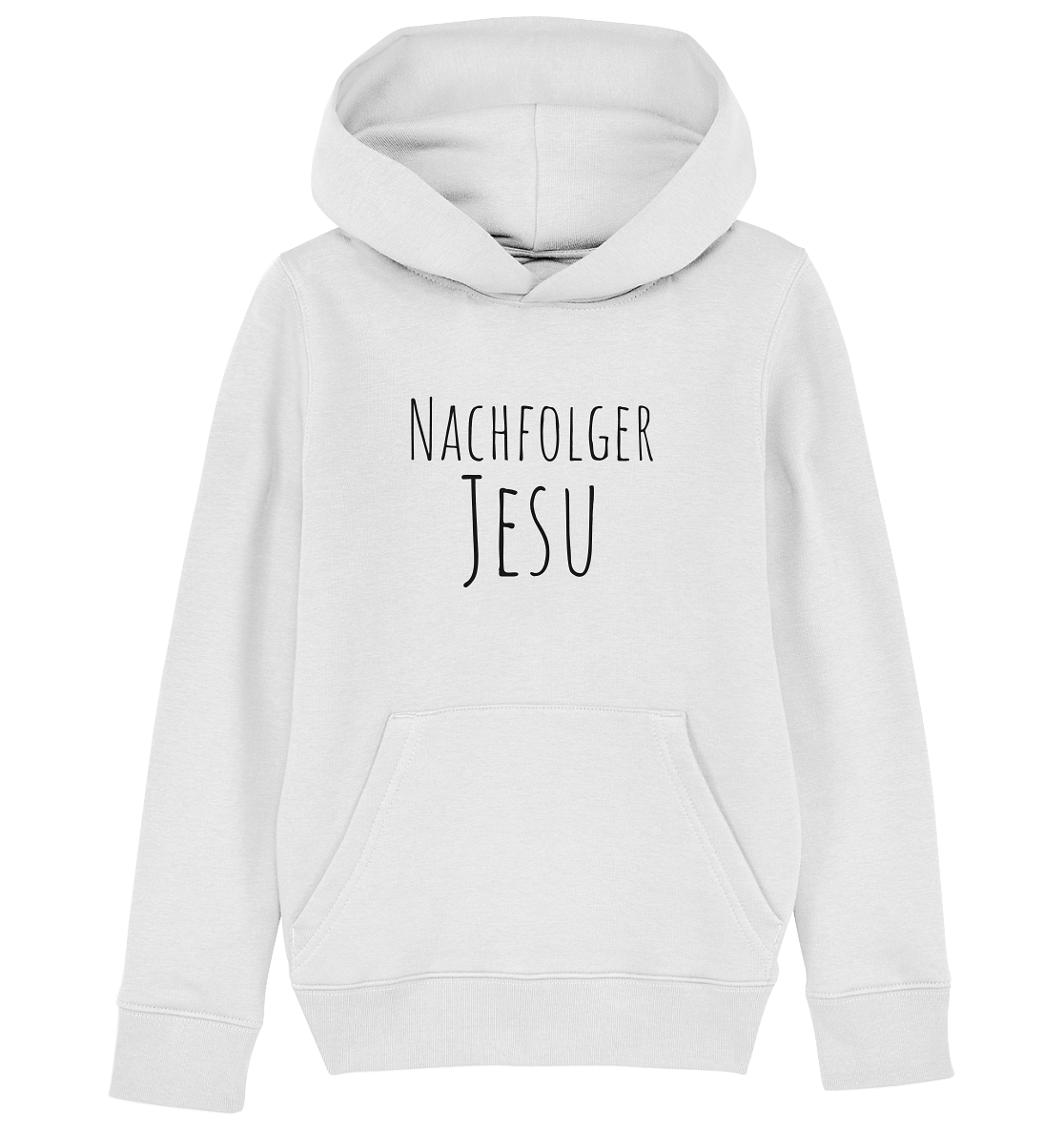 Nachfolger Jesu - Kids Organic Hoodie - wertvoll und geliebt 
