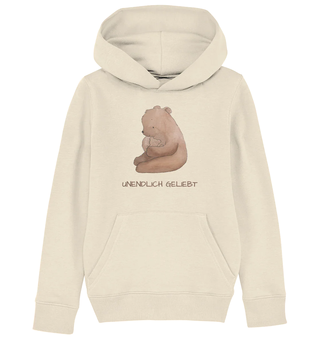 Unendlich geliebt - Kids Organic Hoodie - wertvoll und geliebt 
