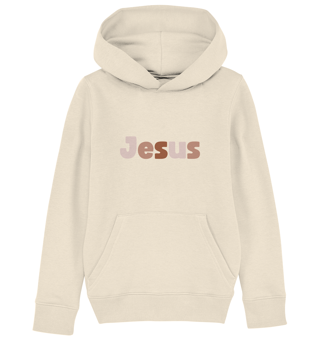 Jesus - Kids Organic Hoodie - wertvoll und geliebt 