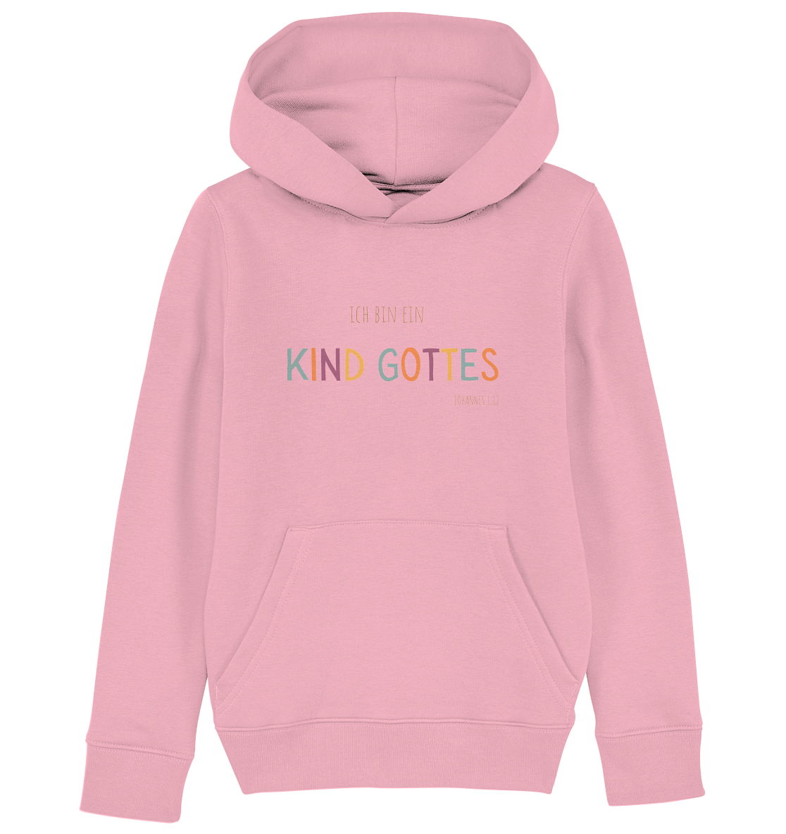 Kind Gottes - Kids Organic Hoodie - wertvoll und geliebt 