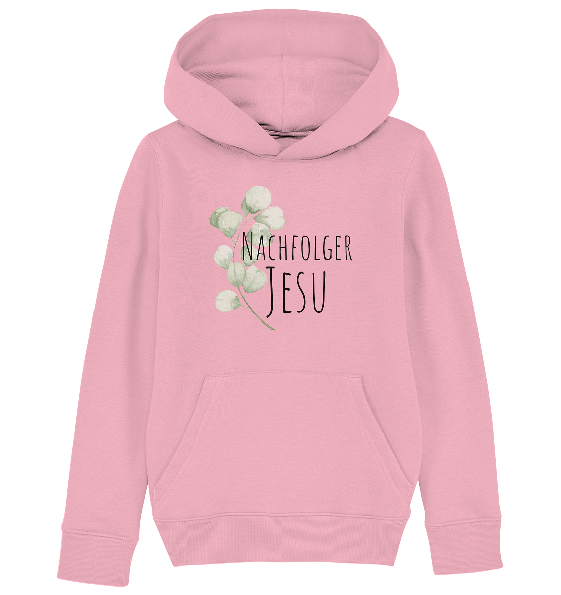Nachfolger Jesu - Kids Organic Hoodie - wertvoll und geliebt 