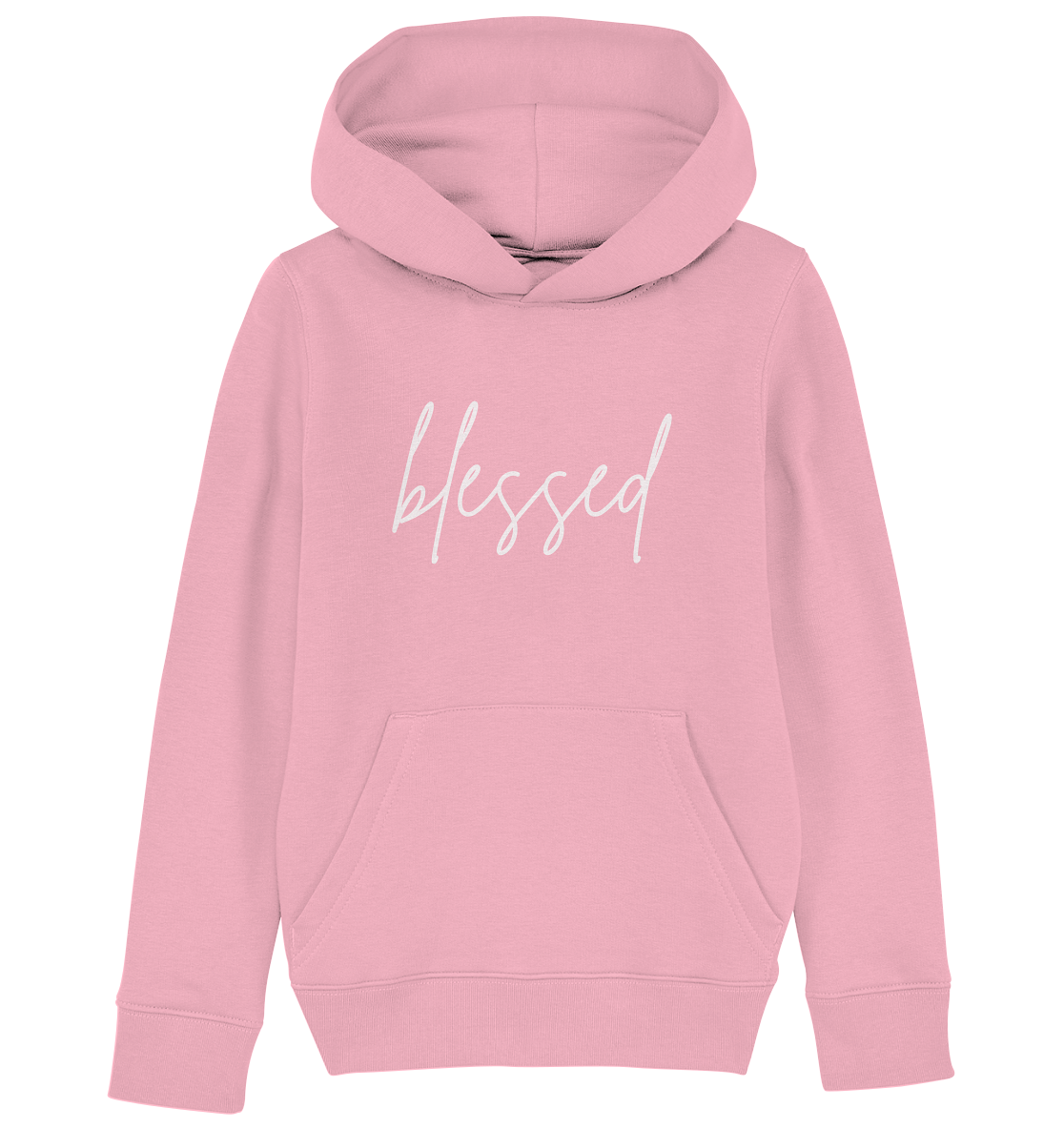 blessed - Kids Organic Hoodie - wertvoll und geliebt 
