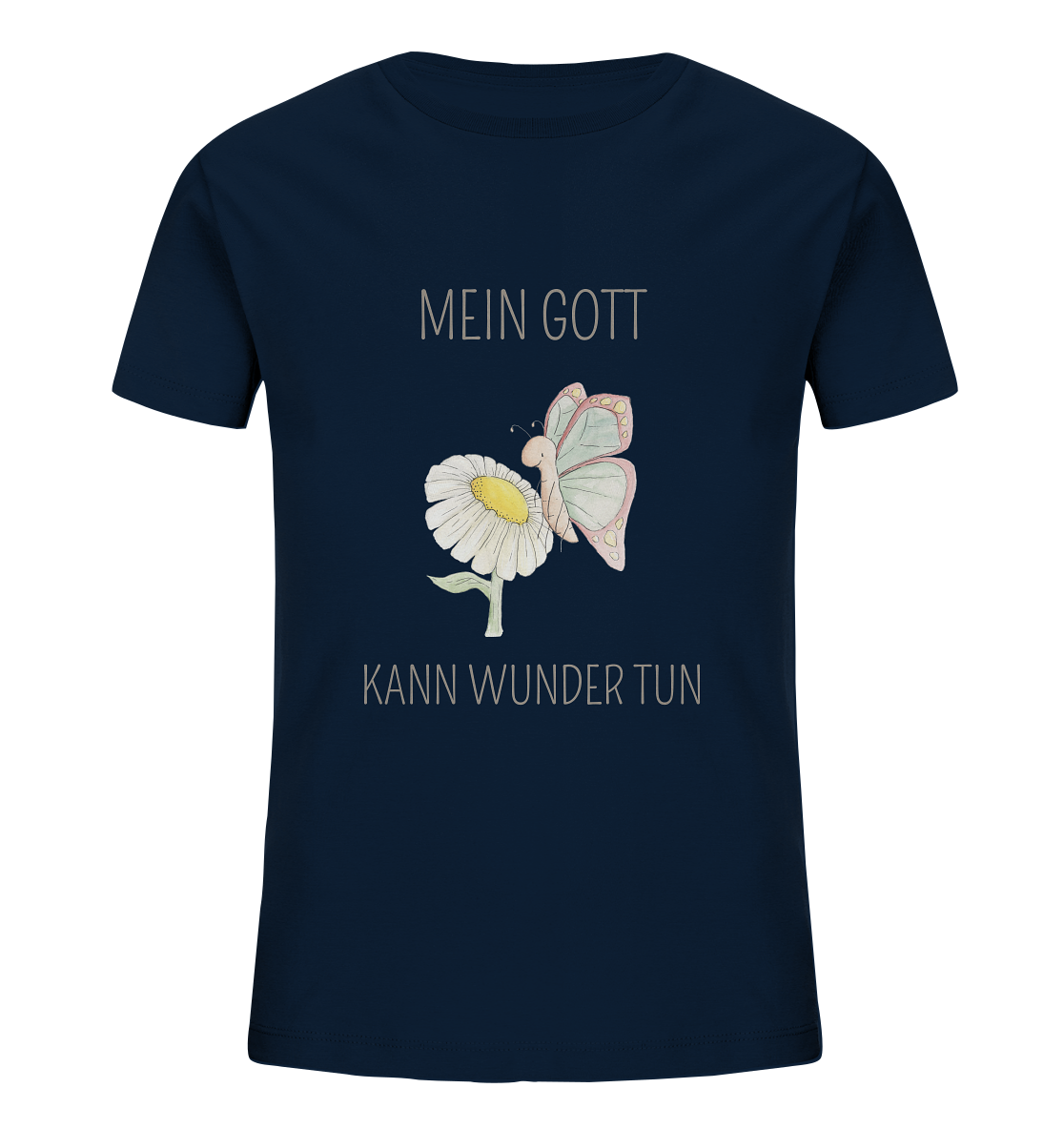 Mein Gott kann Wunder tun - Kids Organic Shirt - wertvoll und geliebt 