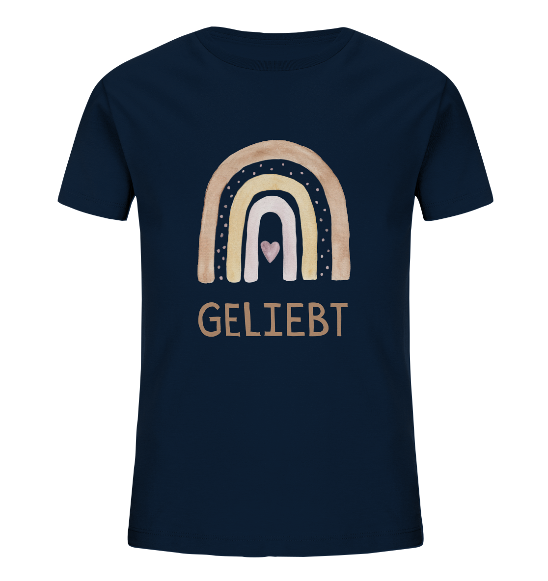 Geliebt Mädchen - Kids Organic Shirt - wertvoll und geliebt 