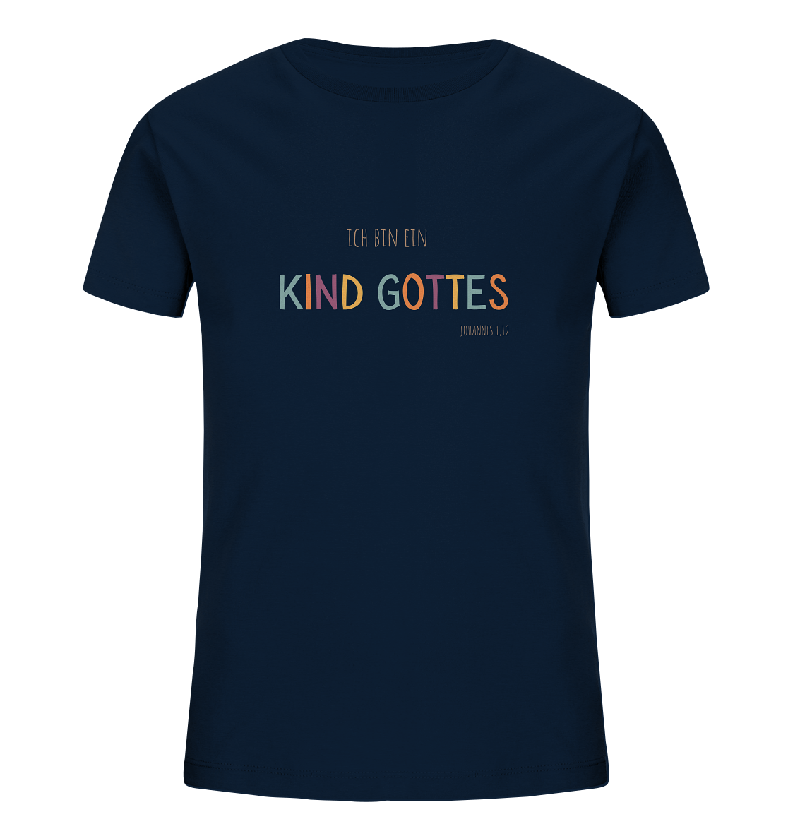 Kind Gottes - Kids Organic Shirt - wertvoll und geliebt 