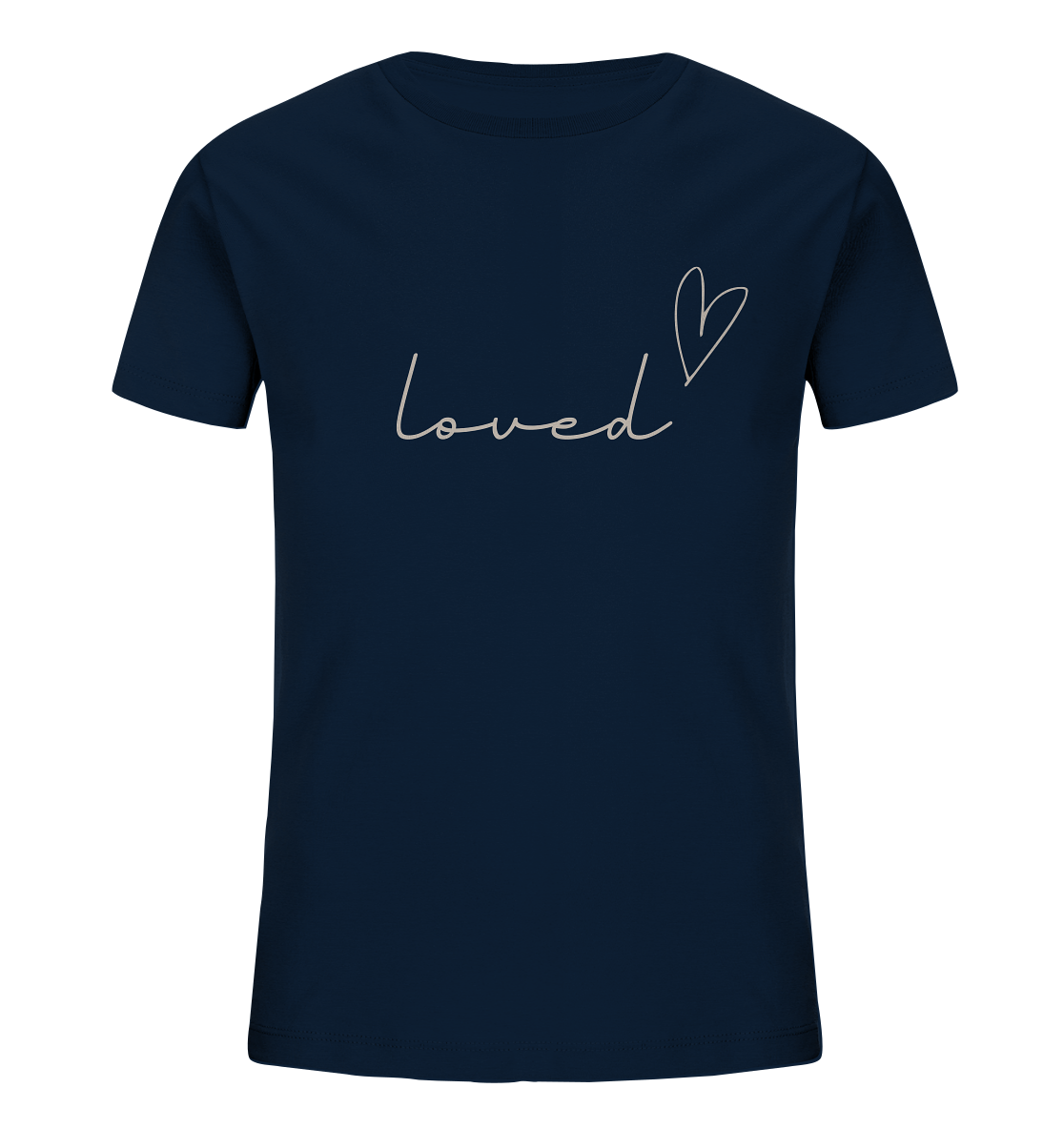 loved - Kids Organic Shirt - wertvoll und geliebt 