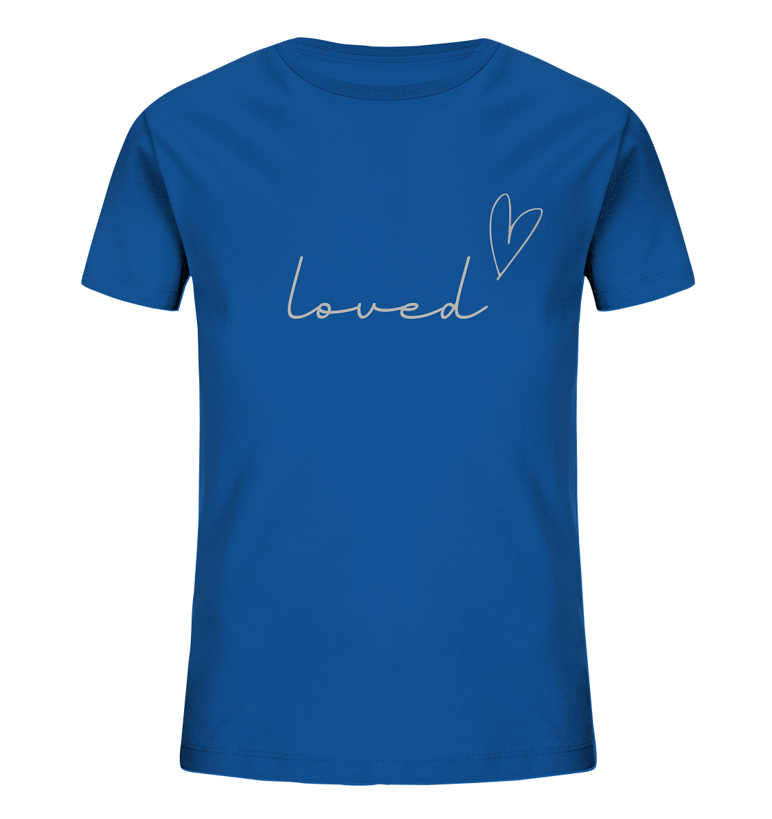 loved - Kids Organic Shirt - wertvoll und geliebt 