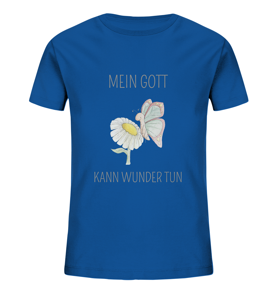 Mein Gott kann Wunder tun - Kids Organic Shirt - wertvoll und geliebt 