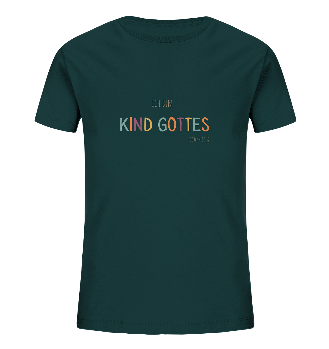 Kind Gottes - Kids Organic Shirt - wertvoll und geliebt 