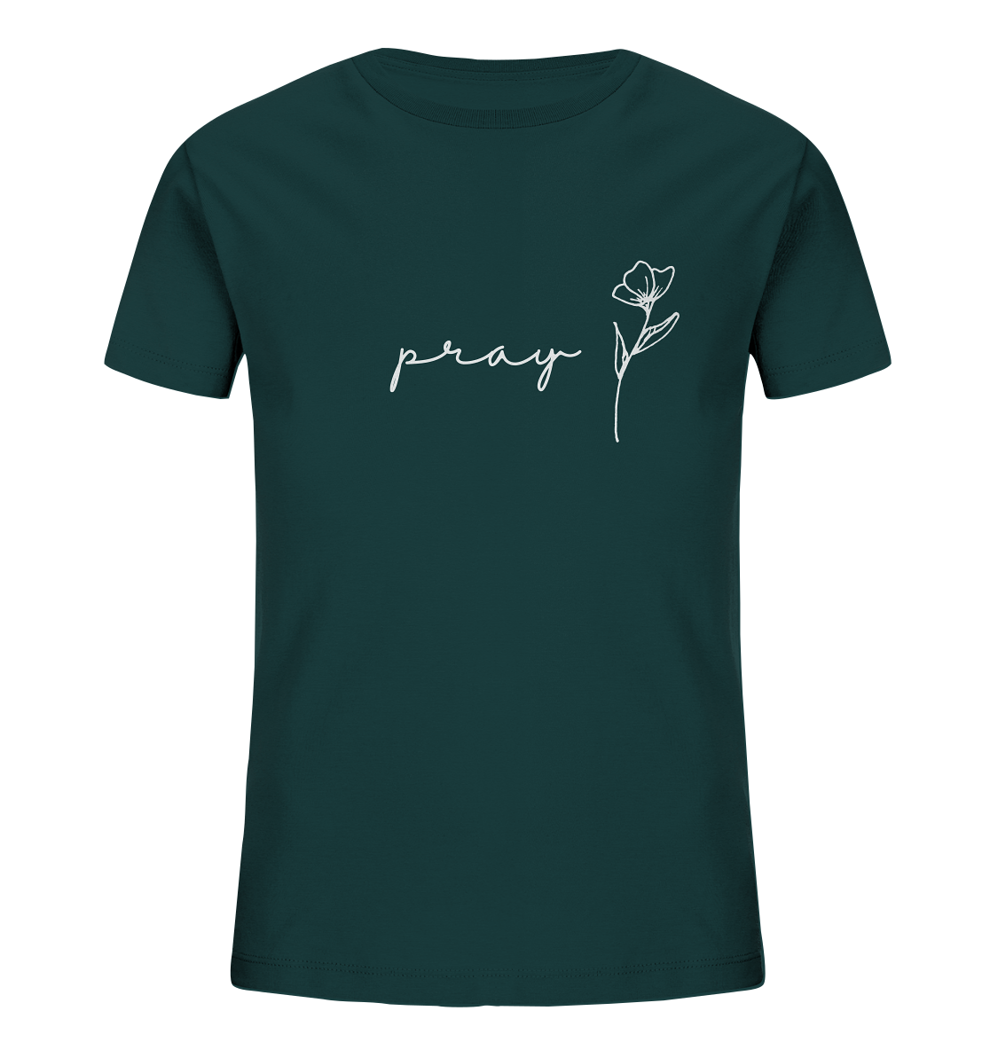 Pray - Kids Organic Shirt - wertvoll und geliebt 