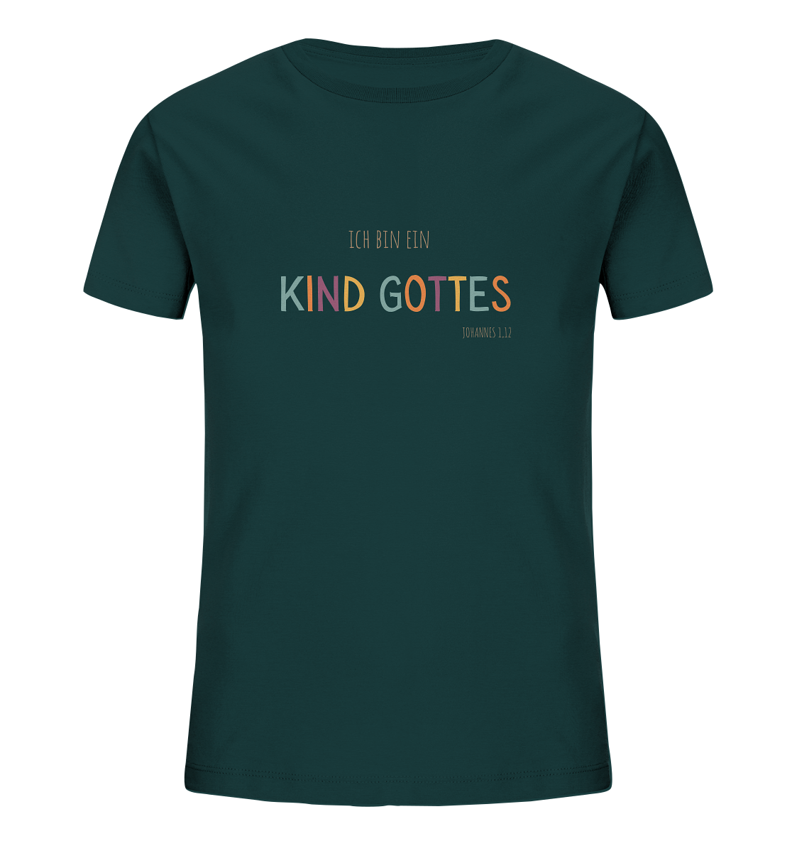 Kind Gottes - Kids Organic Shirt - wertvoll und geliebt 