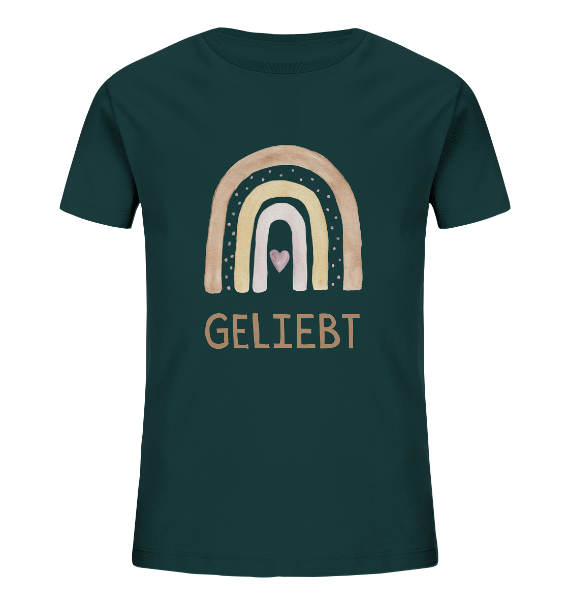 Geliebt Mädchen - Kids Organic Shirt - wertvoll und geliebt 